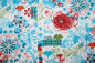 Preview: Designer- Baumwollstoff Prairie White (10 cm)